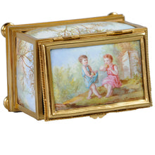Load image into Gallery viewer, Viennese Enamel and Ormolu box, Austria, c.1860