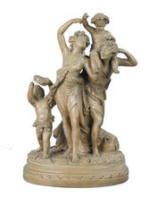Load image into Gallery viewer, Antique Terre Cotta Group Signed Clodion, France, 19th Century