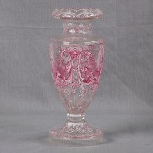 Load image into Gallery viewer, Lobmeyr Vase, hand cut crystal.  Vienna, c.1880