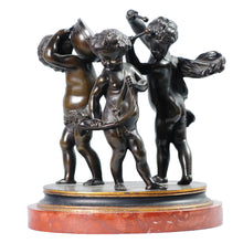 Load image into Gallery viewer, Antique Bronze Clodion Putti