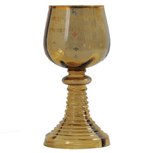 Load image into Gallery viewer, Free-Blown and Enamel Decorated Wine Glass, Germany, c.1895