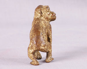 Gilt Bronze Monkey, France, c.1900