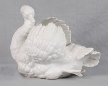 Load image into Gallery viewer, Porcelain Swan Jardiniere, France, c.1860