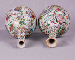 Pair Qing Dynasty Vases, China, c.1840
