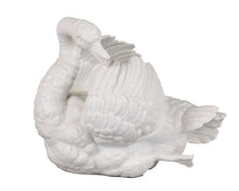 Load image into Gallery viewer, Antique Porcelain Swan Jardiniere, France