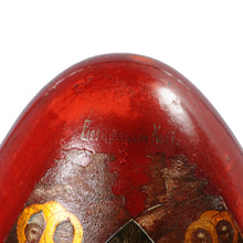 Load image into Gallery viewer, Antique Russian Papier-Mâché Lacquer Easter Egg Icon Box, Russia, c.1875