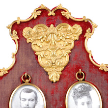 Load image into Gallery viewer, Ornate Diptych Table-Top Picture Frame, France, c.1860