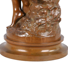 Load image into Gallery viewer, Bronze Sculpture of Venus at her bath by Mathurin Moreau, France, c.1860