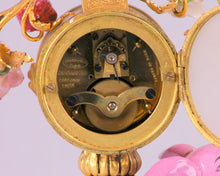 Load image into Gallery viewer, Pink Porcelain Elephant Clock, China, c.1925