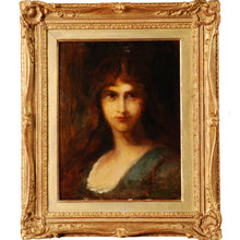 Load image into Gallery viewer, Oil Painting by Jean Jacques Henner, France 