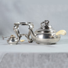 Load image into Gallery viewer, Georg Jensen &quot;Blossom&quot; Sterling Tea Set. Denmark, c.1930