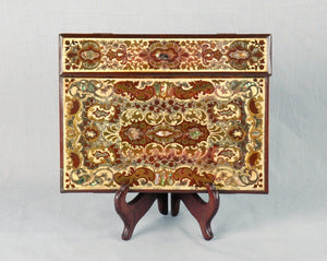 Antique Writing Slope, or Lapdesk, Inlaid, France, c.1850