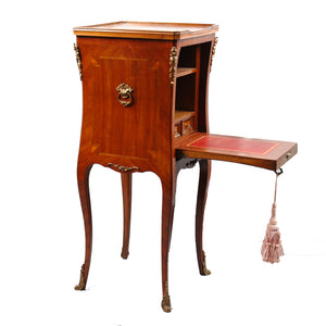 Louis XV style fall front desk/pedestal, France, 20th century