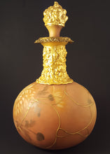 Load image into Gallery viewer, Pairpoint or Crown Milano Cologne Bottle, America, c.1900