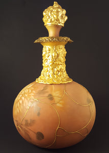 Pairpoint or Crown Milano Cologne Bottle, America, c.1900