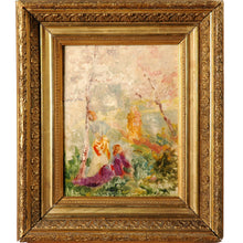Load image into Gallery viewer, Oil on Board by Roussel, France, 19th Century