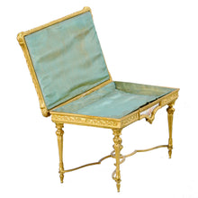 Load image into Gallery viewer, Miniature Ormolu Table with Vienna Enamel inserts, France/Vienna, c.1850
