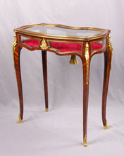 Load image into Gallery viewer, Table Vitrine, Louis XV style, France, c.1875