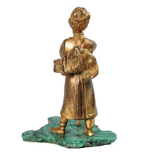Load image into Gallery viewer, Malachite and Bronze Doré Sculpture, Russia, c.1850